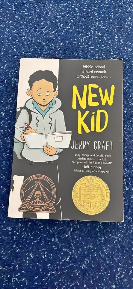 📘 New Kid by Jerry Craft – Award-Winning Graphic Novel! 🏅✏️
