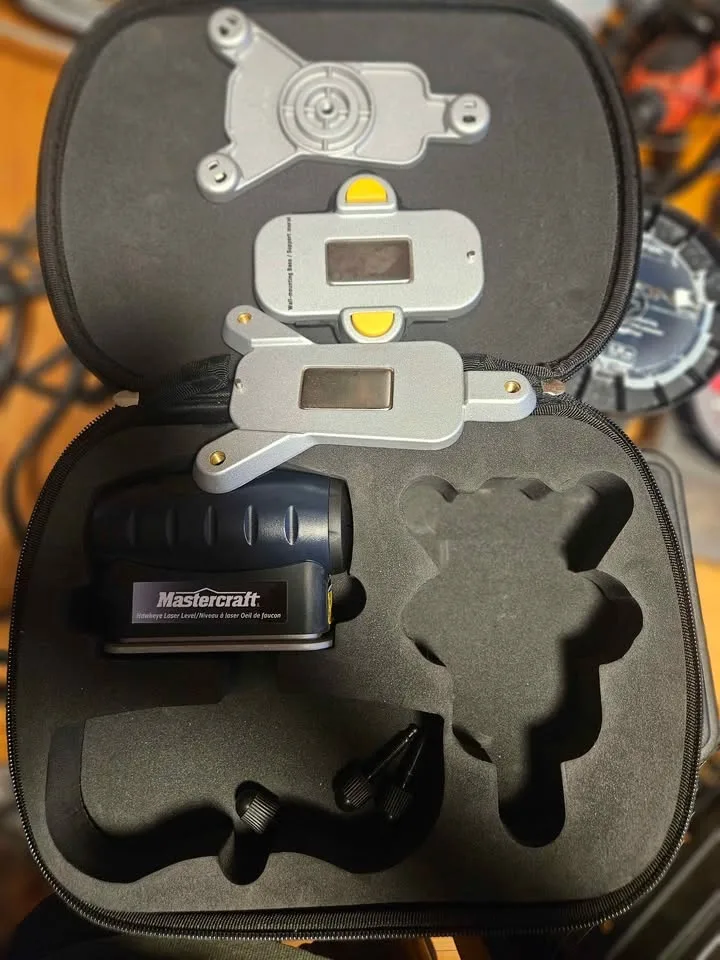 Mastercraft Hawkeye laser level kit image indicator(2)