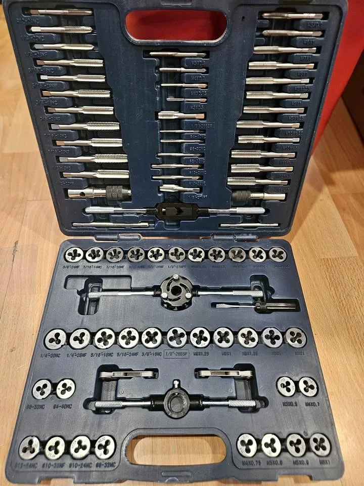 Mastercraft 75 pc tap and die set