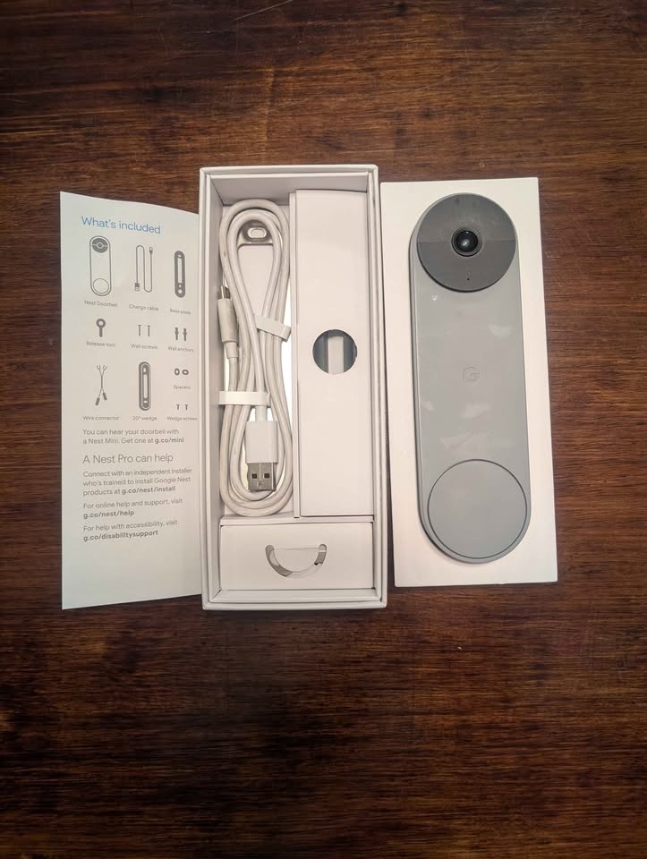 Google Nest Doorbell Video Camera - Battery - photo 2