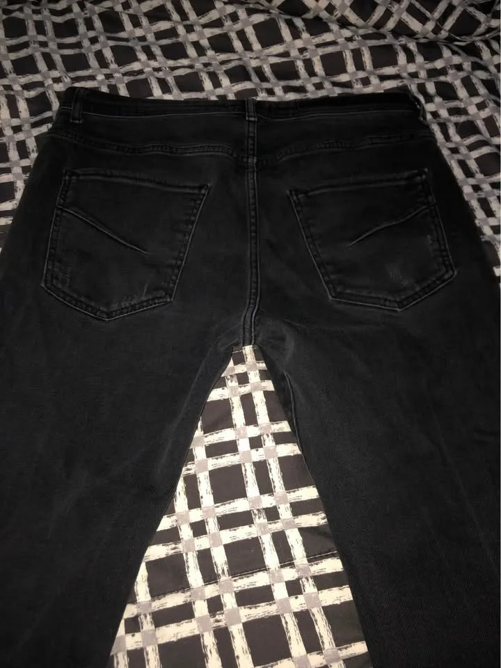 Zara denim Ripped Jeans image indicator(2)