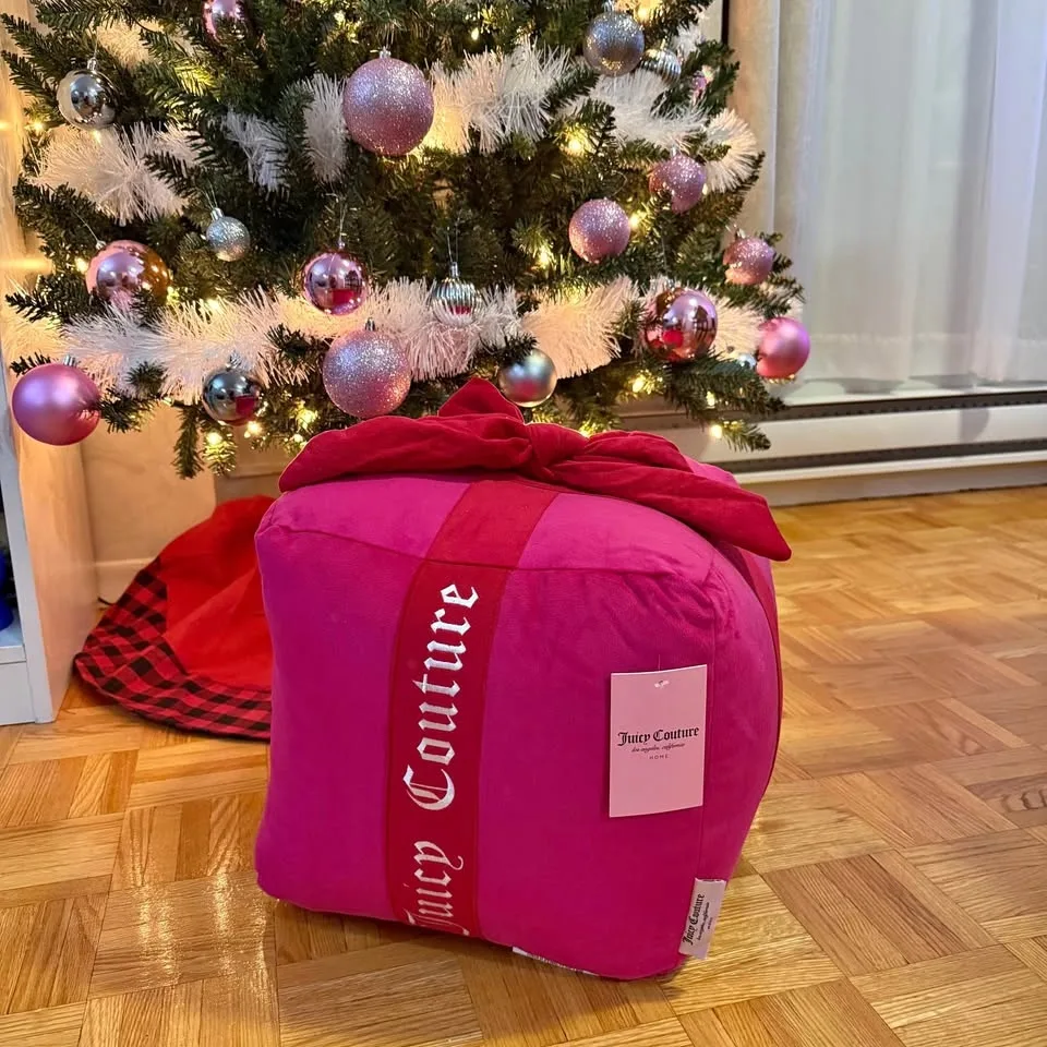 JUICY COUTURE PRESENT GIFT PILLOW RARE!!!
