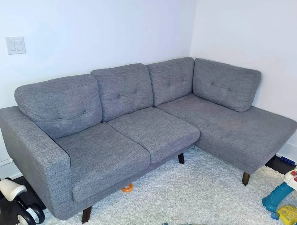 Structube 3 seat grey sofa!