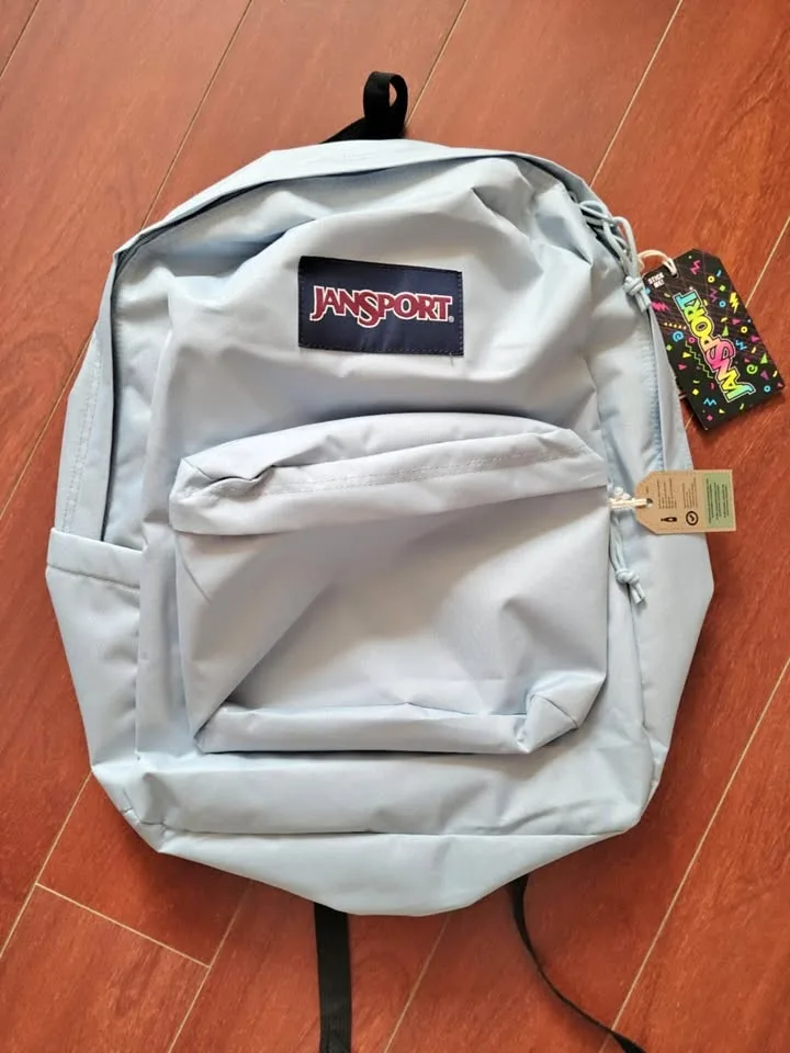 Jansport SuperBreak Plus Laptop Backpack - Blue Dusk