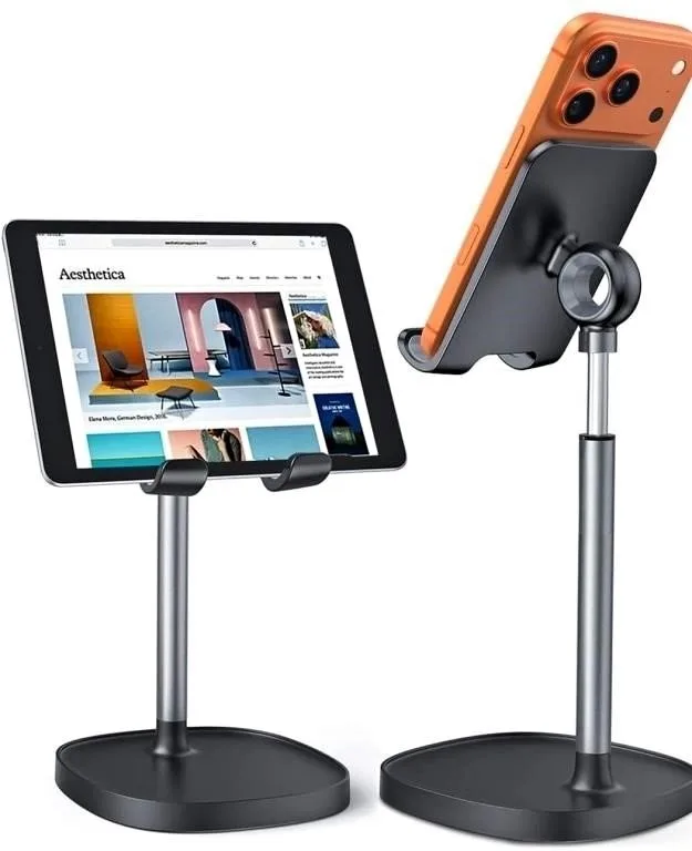 Cell Phone Stand, Angle Height for Desk, Compatible with All Mob