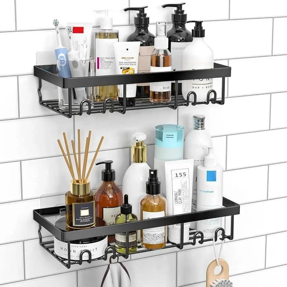 2 Pack Adhesive Shower Caddy- Brand New!