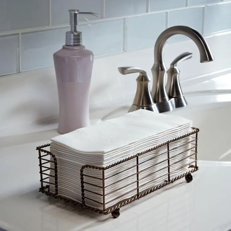 Hoffmaster Bronze Guest Towel Holder