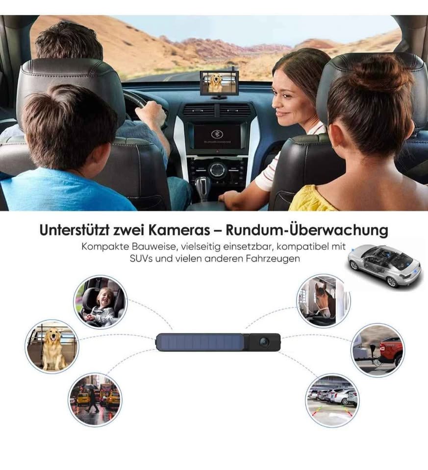 Solar Wireless Backup Camera (1080P) - photo 2