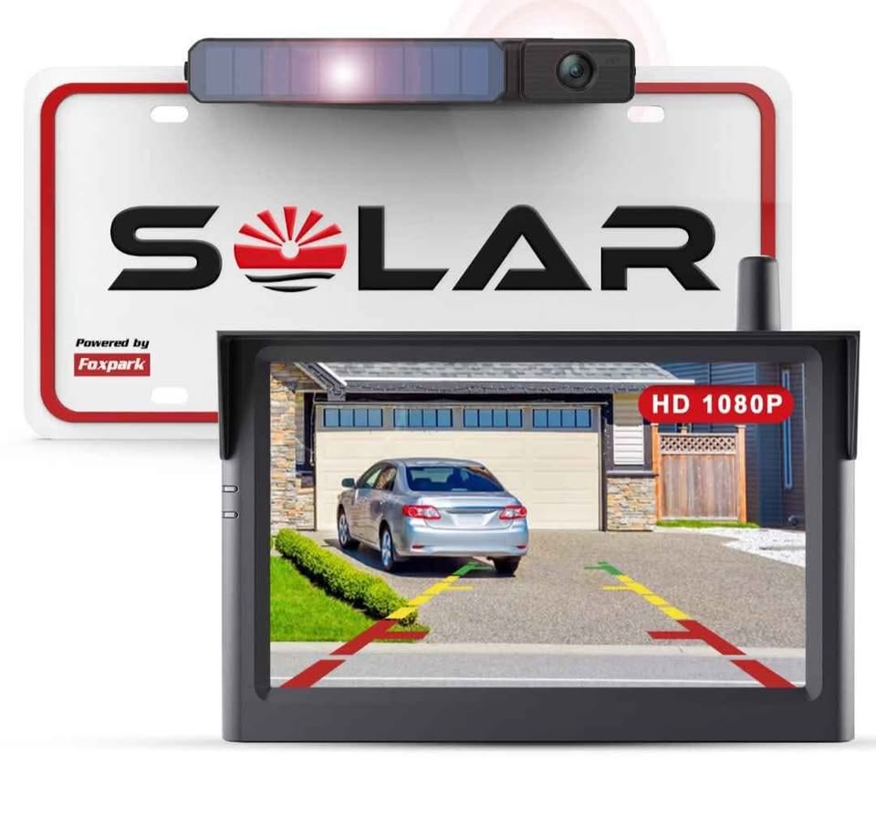 Solar Wireless Backup Camera (1080P) - photo 3