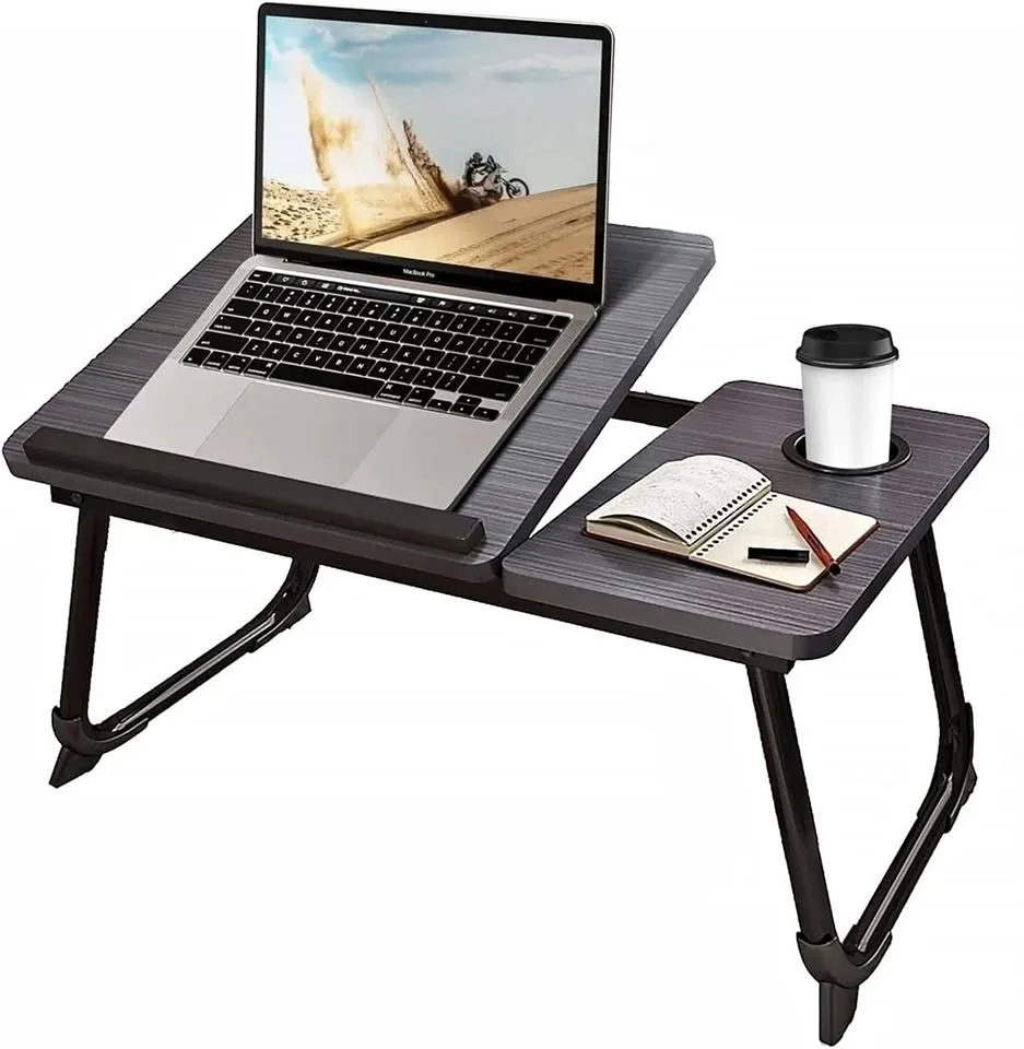 Bed Desk for Laptop with Cup Holder - New