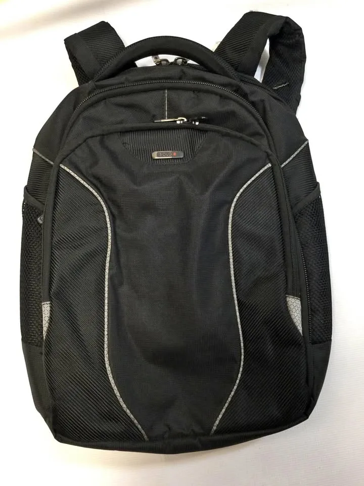 #Cleanout Solo Sentinel Backpack with small defect, ple