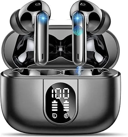 Wireless Earbuds Bluetooth 5.3 Headphones, 40Hrs Playtime