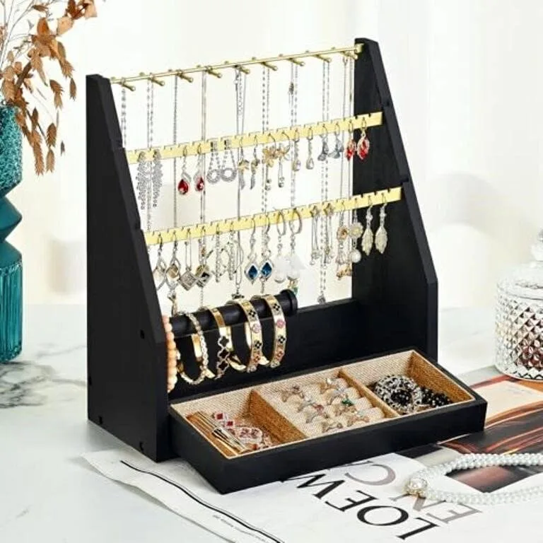 Jewelry Organizer Stand, 5 Layer Earring Holder - Brand New!