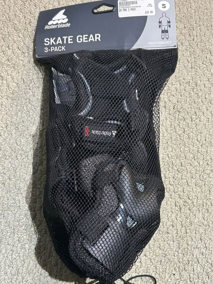 Rollerblade Skate Gear -3 Pack ( 6 Pieces) - Small Size - New! - photo 2