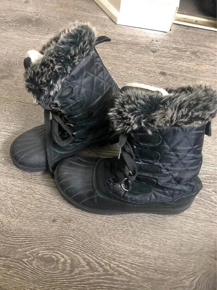 Streetwear Society Women’s Black Winter Boots Size 8