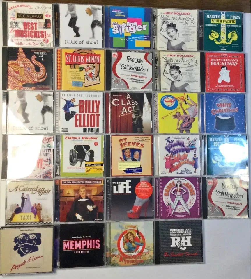 # Cleanout BROADWAY MUSICAL CD, $1 EACH