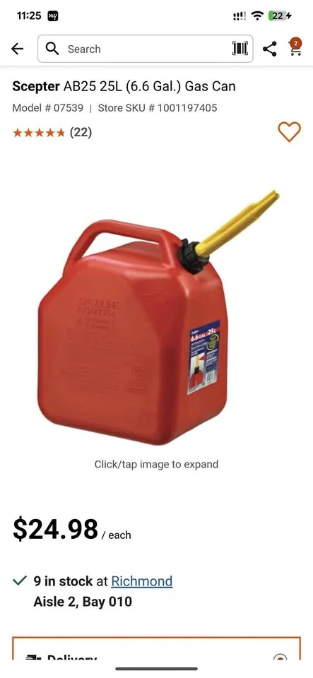 Gas Jerry Can