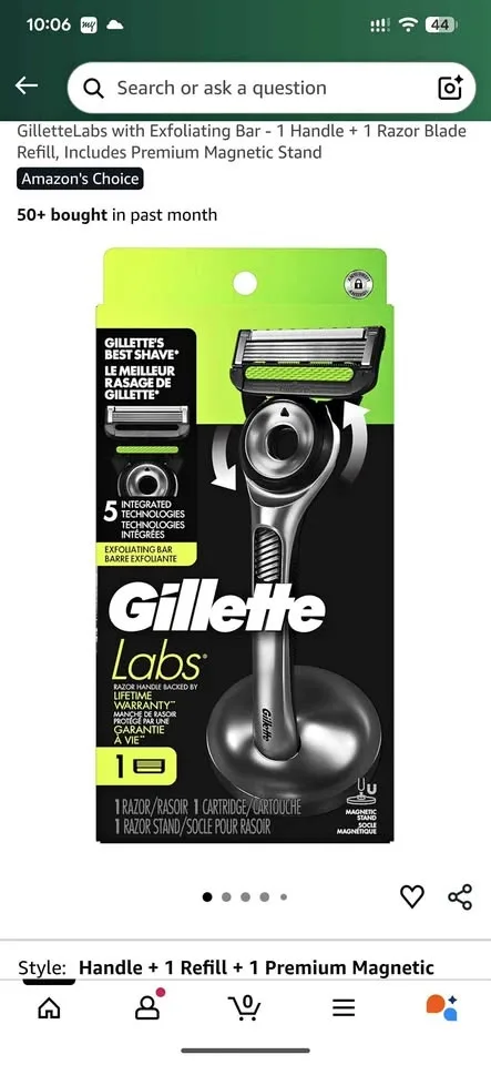 Gillette Labs Razors