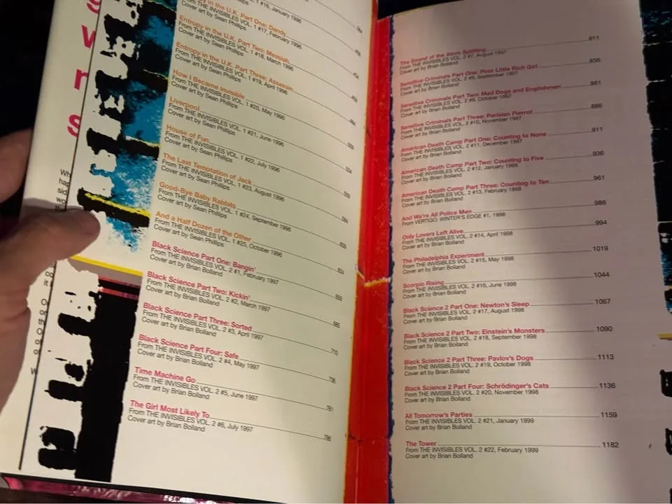 The Invisibles Omnibus. 2012. Excelllent condition! image indicator(9)