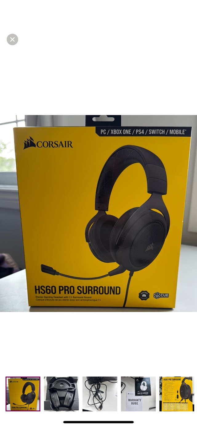 Corsair HS60 Pro Headset for gaming