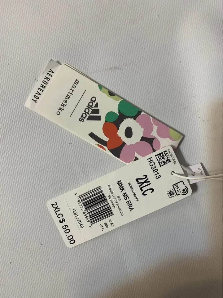 New * Adidas Women MMK MS Sports Bra, Sz. 2XLC image indicator(3)