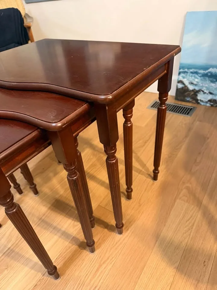 Three Tier Stackable Wood Stands image indicator(3)