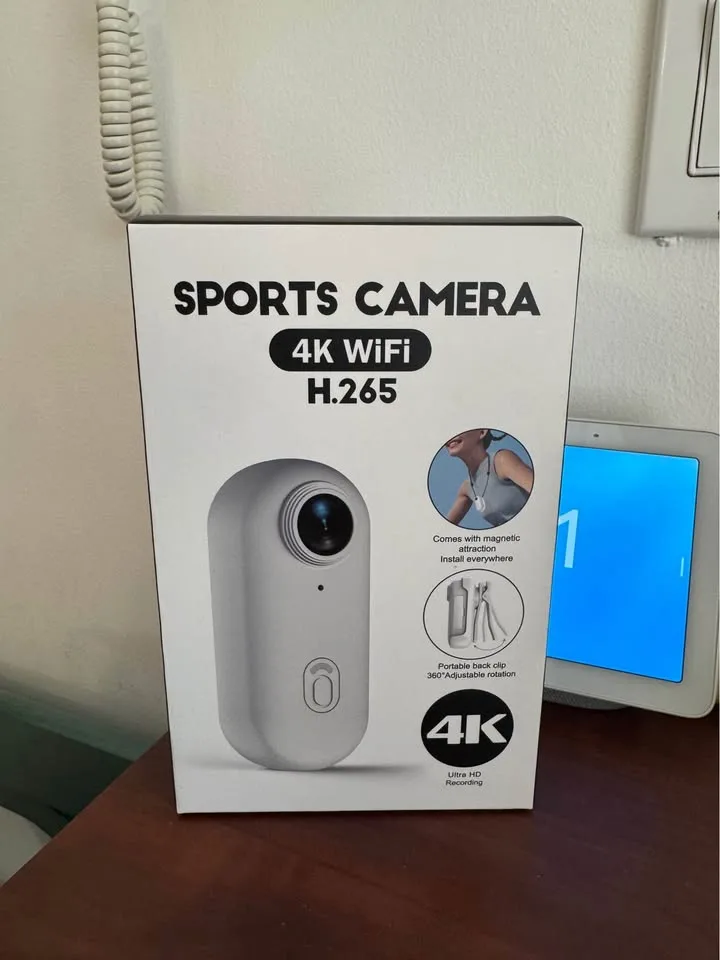 4K Mini Body Camera 128GB - Action Body Cam BRAND NEW image indicator(2)