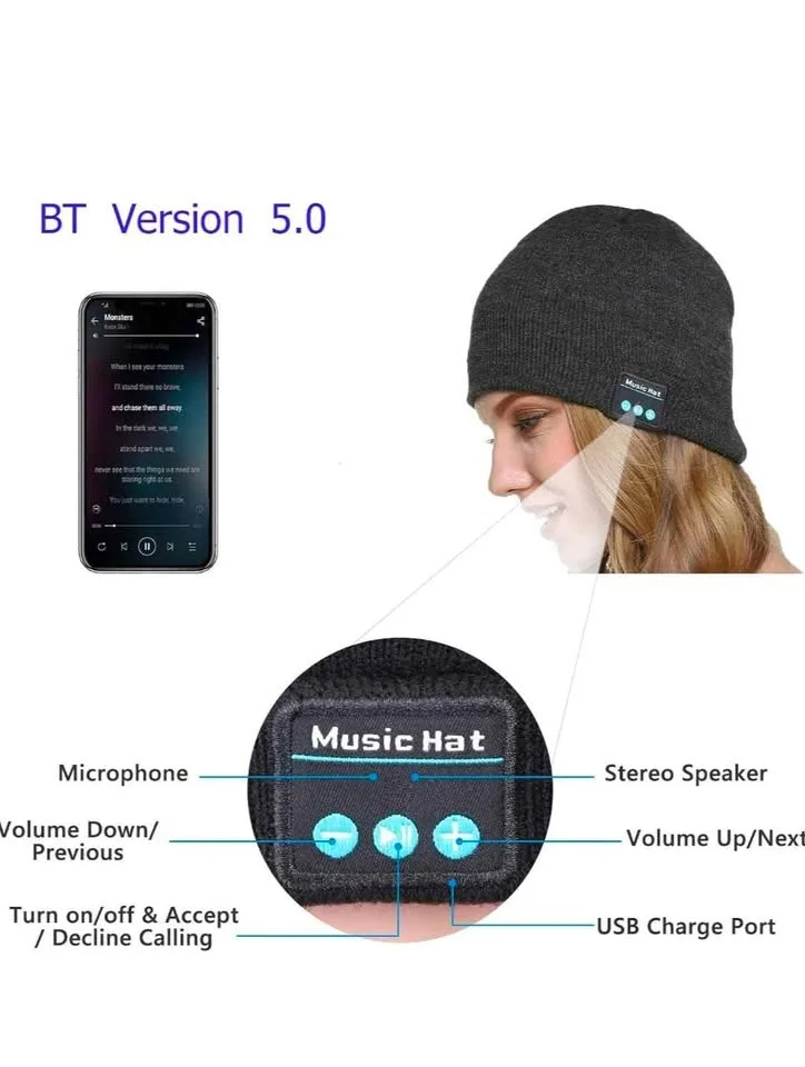 Bluetooth Music Touque image indicator(3)
