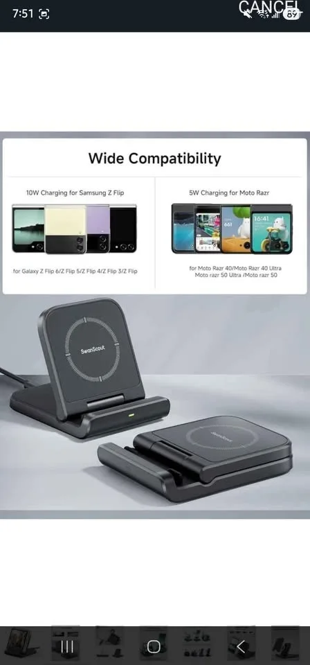 Samsung Galaxy Flip Charger image indicator(4)