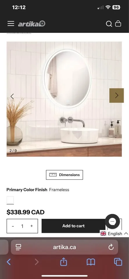 artika LED mirror image indicator(4)