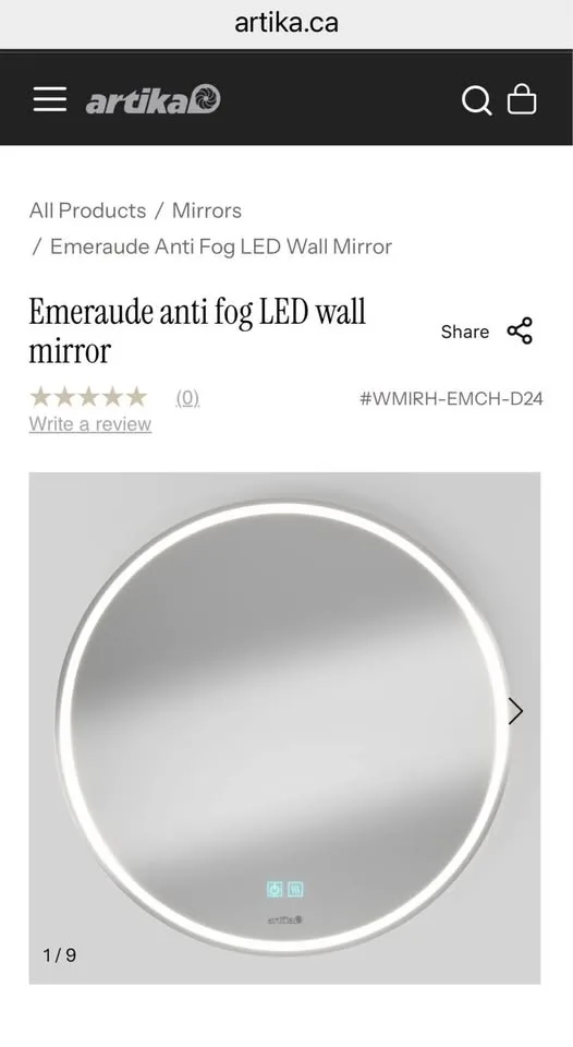 artika LED mirror image indicator(6)