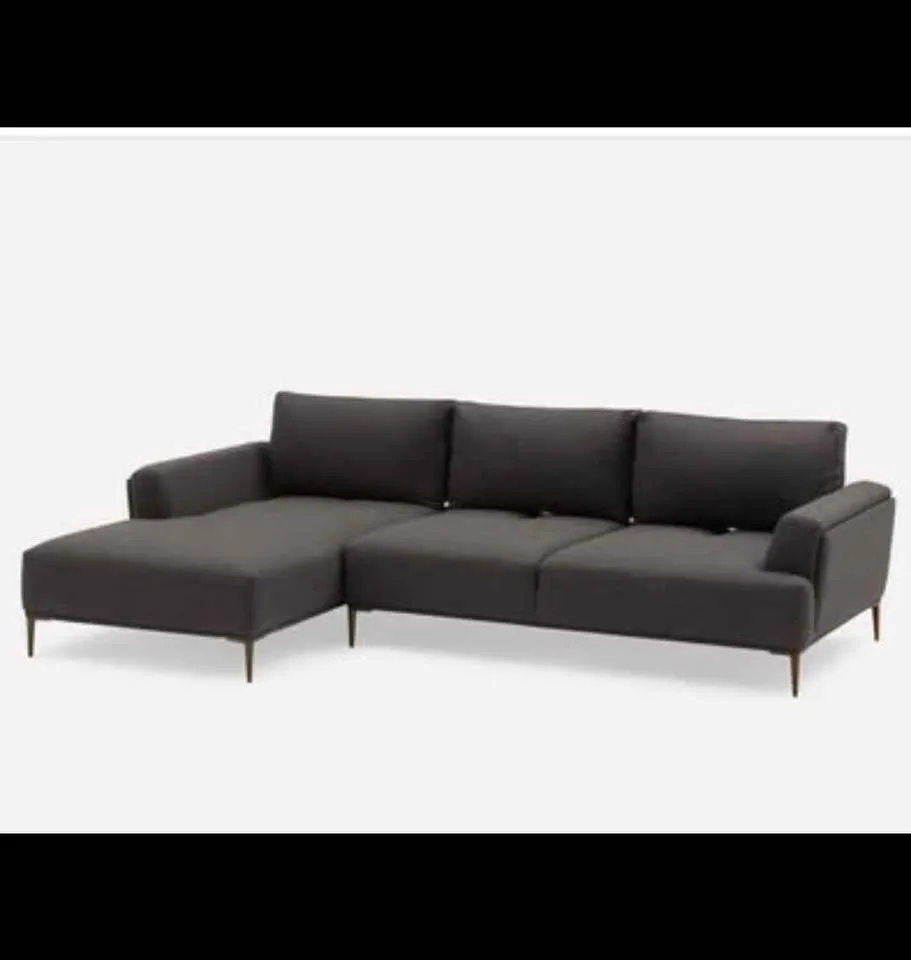 Gray Sectional Sofa with Chaise Structube Erin image indicator(3)