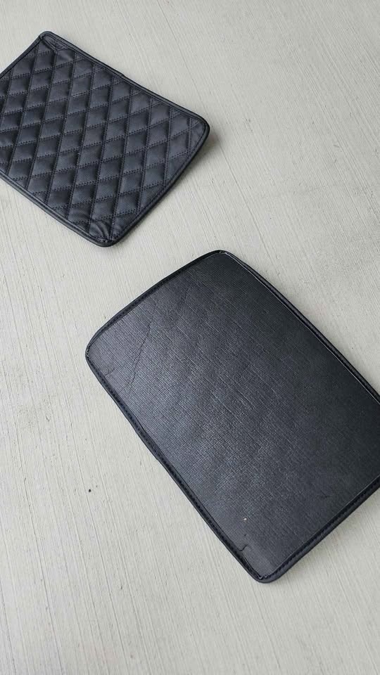 Leather back seat car mats - photo 4