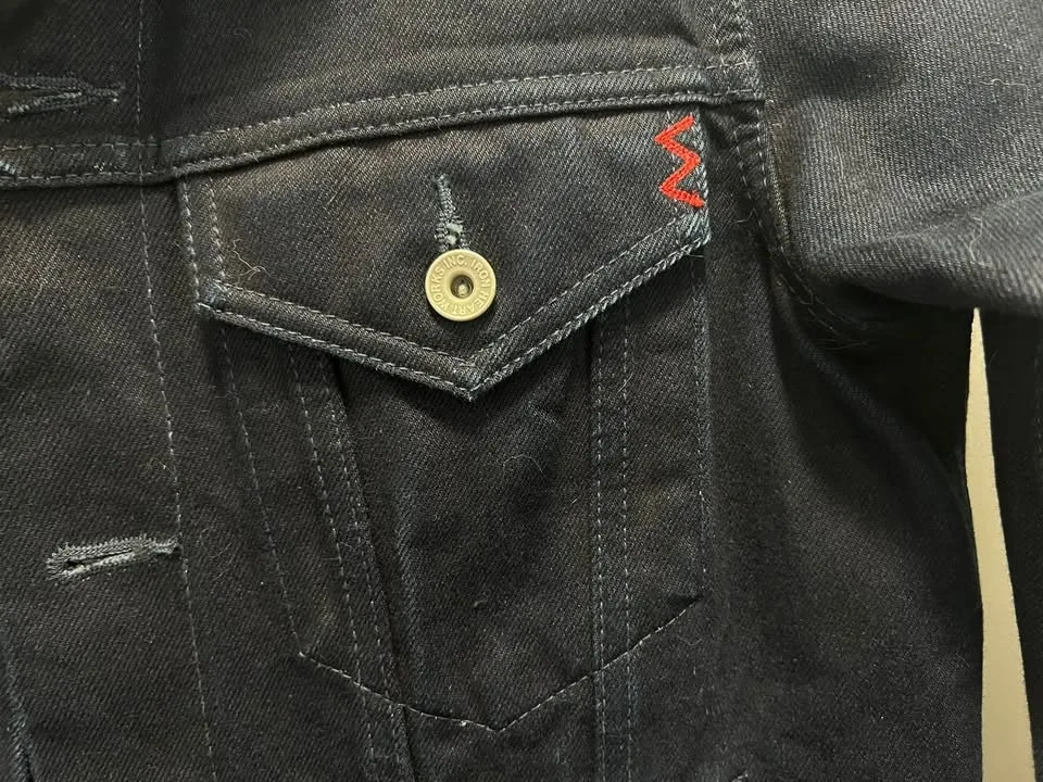 Iron Heart Type III 14oz Indigo Jacket SIZE 40 image indicator(3)