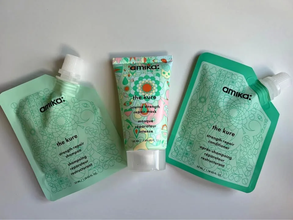 Amika the cure travel size products/ minis