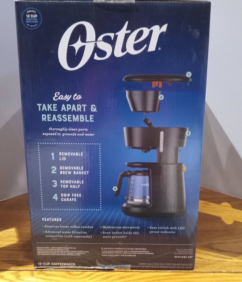 Oster 12 Cup Programmable Coffee Maker - photo 2