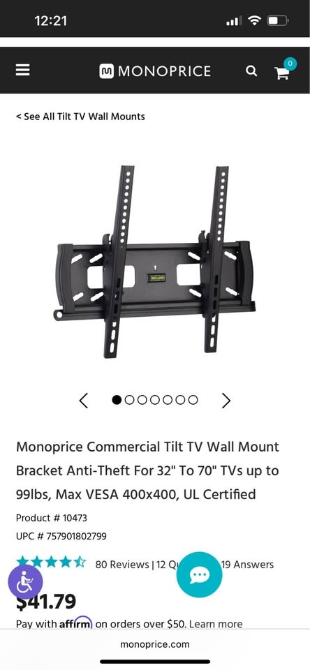 40” Vizio TV (gently used) and wall mount (new) - photo 3