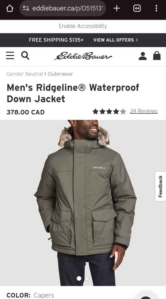 Eddie Bauer Men Ridgeline Winter Jacket (S) - photo 4