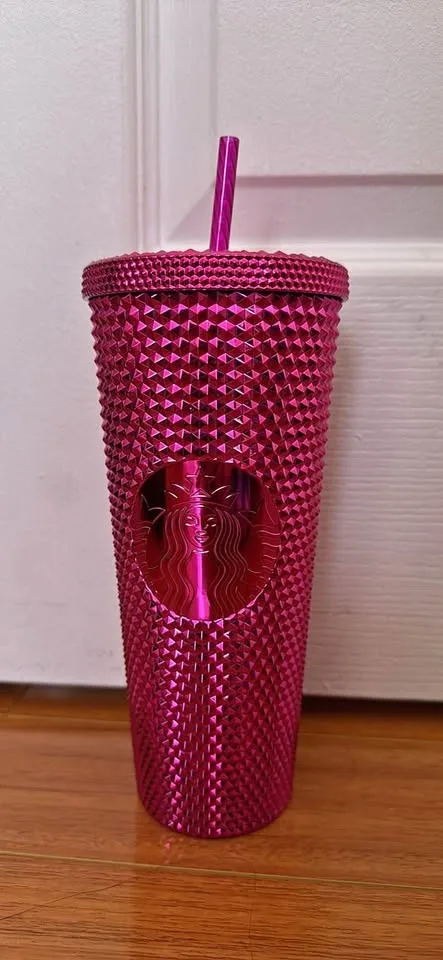 Hot Pink Starbucks Cup