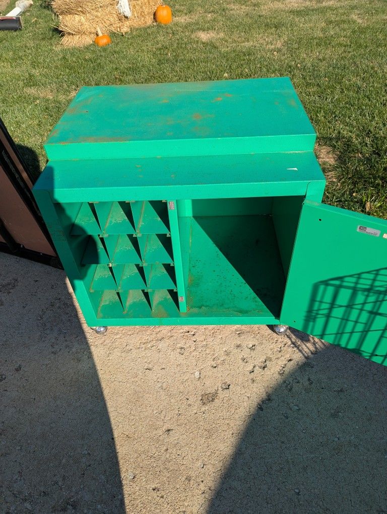 Metal Green Cabinet - photo 4
