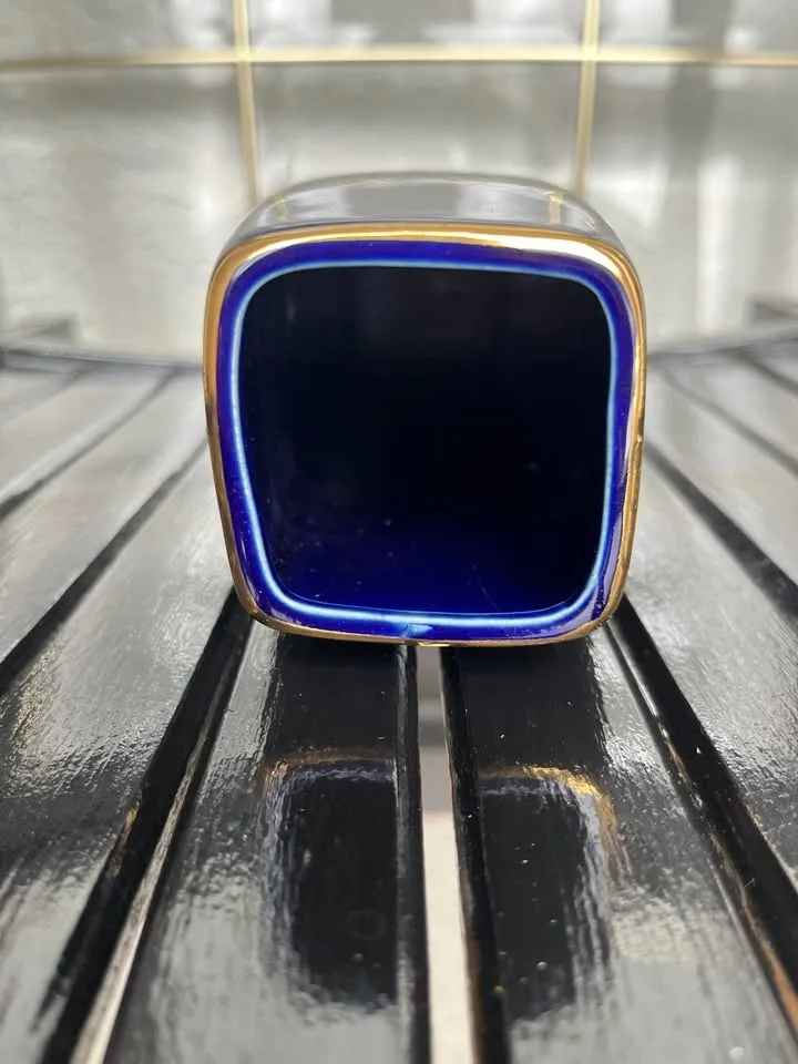 Vintage Art Deco Square Vase image indicator(9)