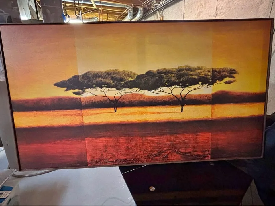 Safari Trees Painting
