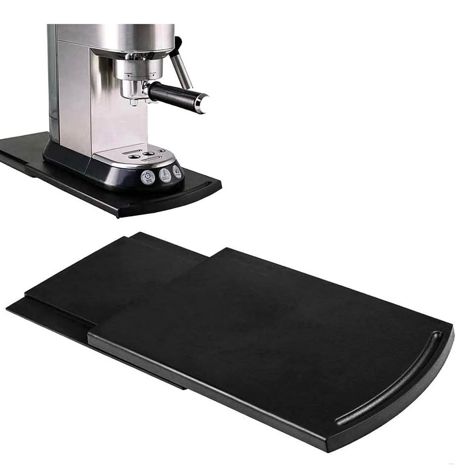 Sliding Coffee Maker Tray, Multiuse Kitchen Maker Mat