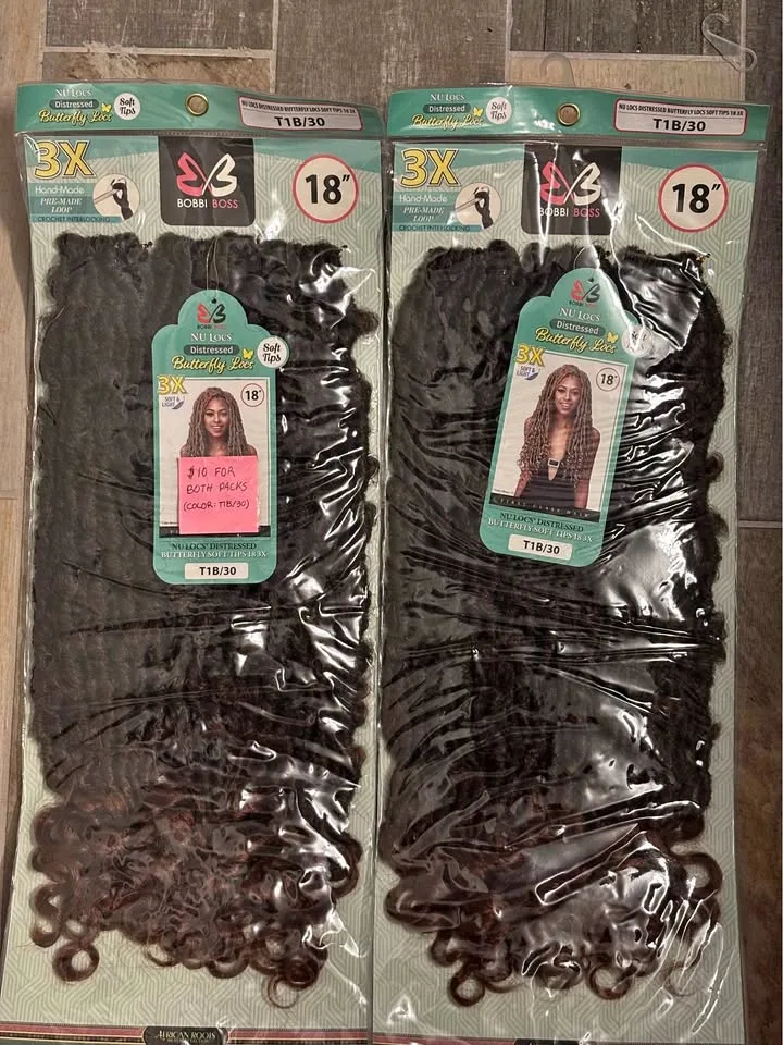Bobbi Boss NU Locs Butterfly Faux Locs 3X 18"