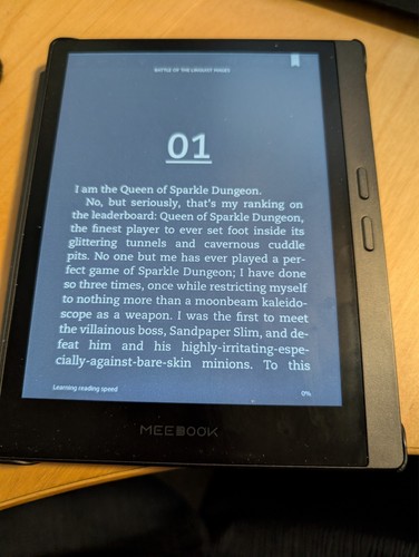 MEEBOOK M7, 6.8" E-ink E-reader Android 11 Bundle - photo 3