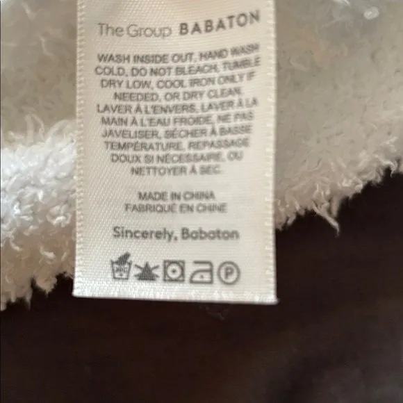 THE GROUP BABATON White Crop Full Metal Zip Hoodie image indicator(4)