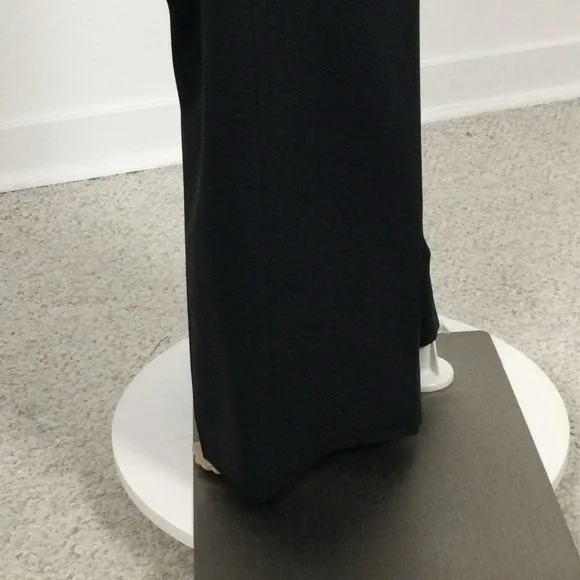 HUGO BOSS Black Trousers Front Zip Narrow Waist Band image indicator(7)