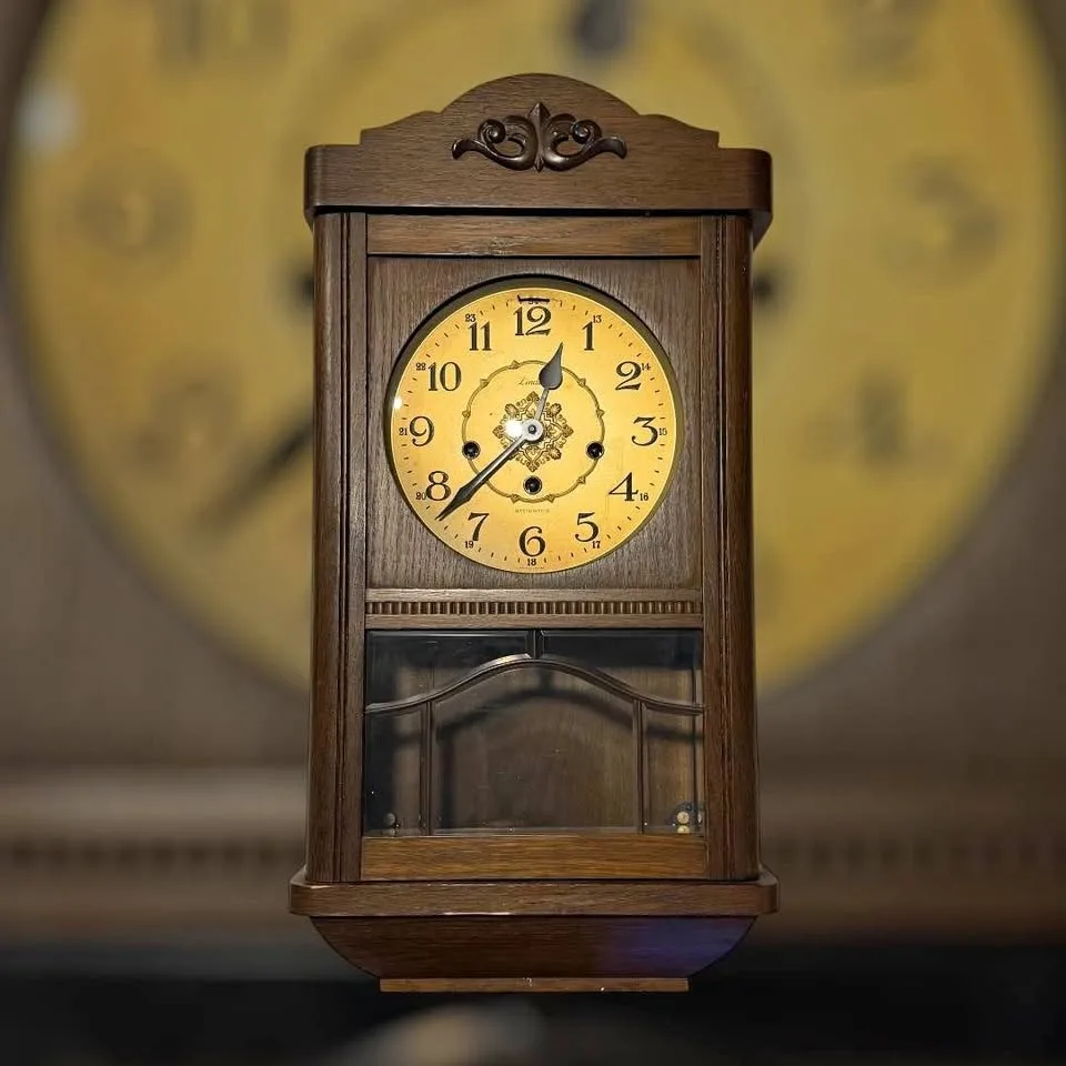 Vintage Linden Pendulum Wall Clock