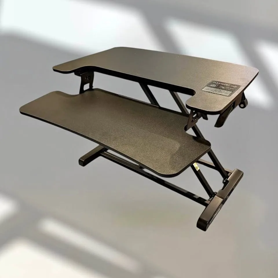 FLEXISPOT 28" Black Height Adjustable Standing Desk