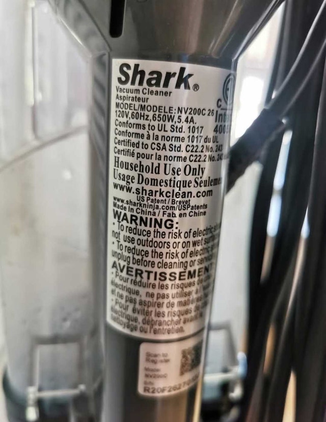 Shark® DuoClean Slim Upright Vacuum NV200C - photo 2